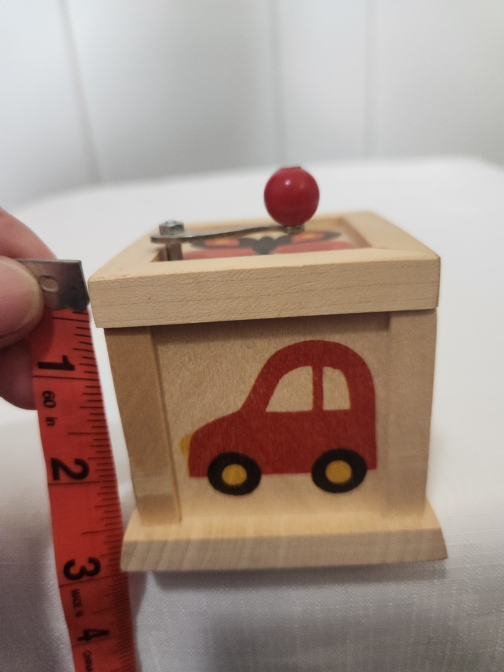 Wooden Music Box - Zurich Swiss -plays Brahms Lullaby - Picture 8 of 8